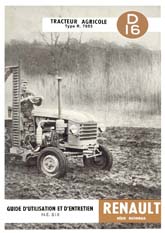 Guide d'utilisation et d'entretien D16 - NE 818