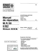 Manuel d'atelier du moteur MWM AKD 112Z et D 322-2